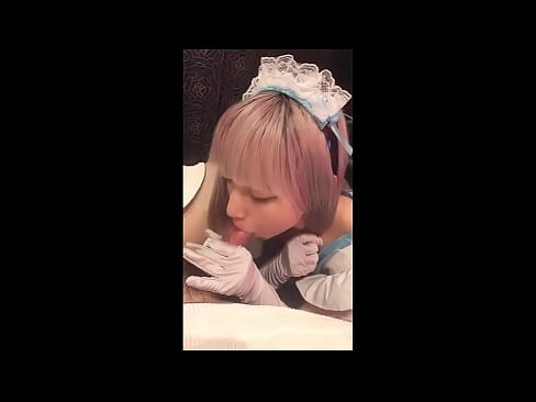 ❤️ Japonski idol [mayuka], kostum francoske služkinje, 1. del, fafanje in onaniranje z losjonom ❤ Porn video pri nas ❌❤
